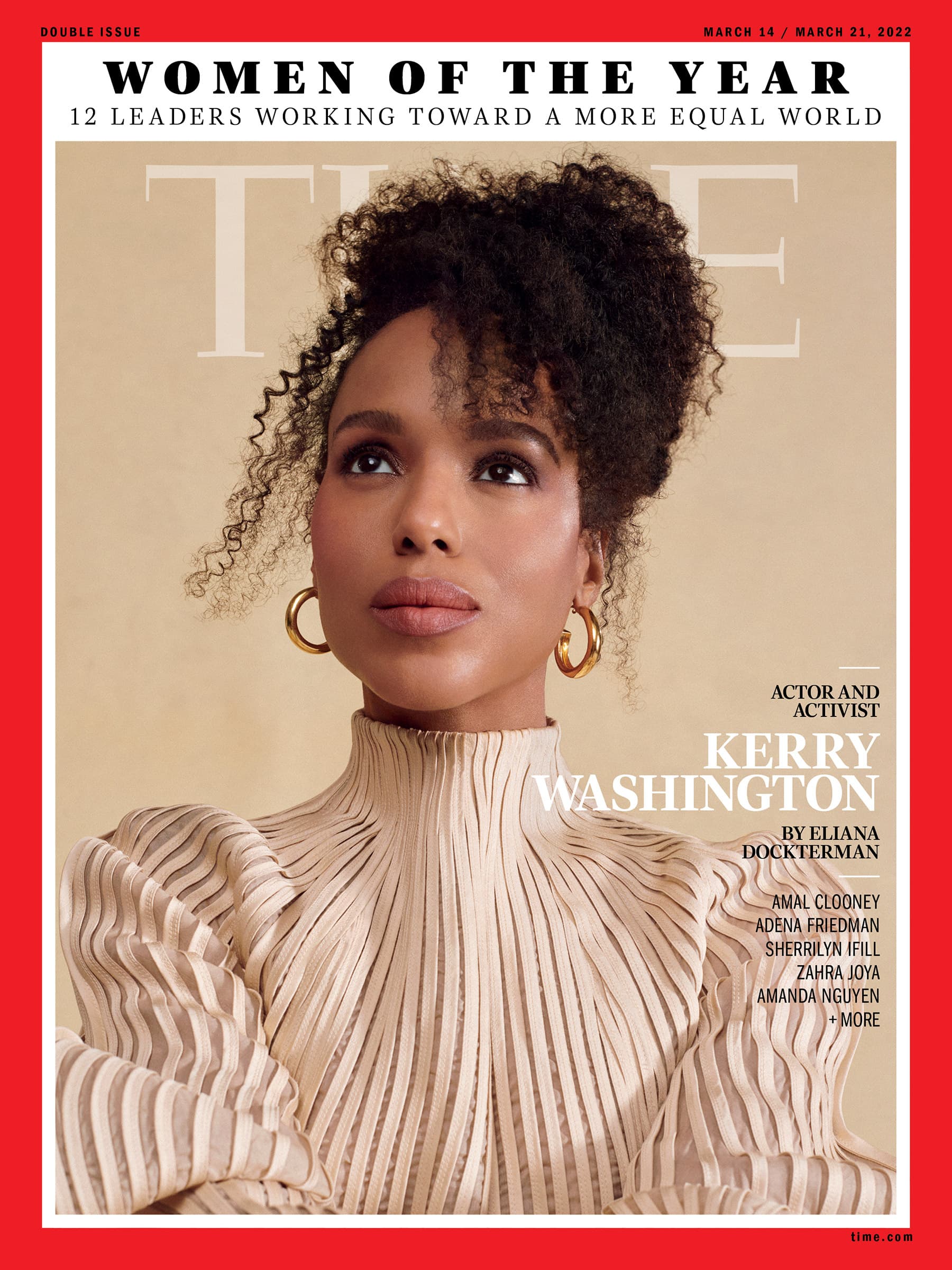 Kerry Washington Featured on TIME’s Women of the Year