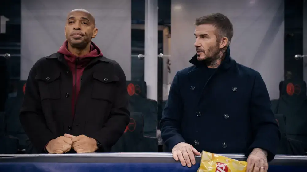 Andrew Lane Directs “Chip Cam” Spot for Lay’s with David Beckham and Thierry Henry