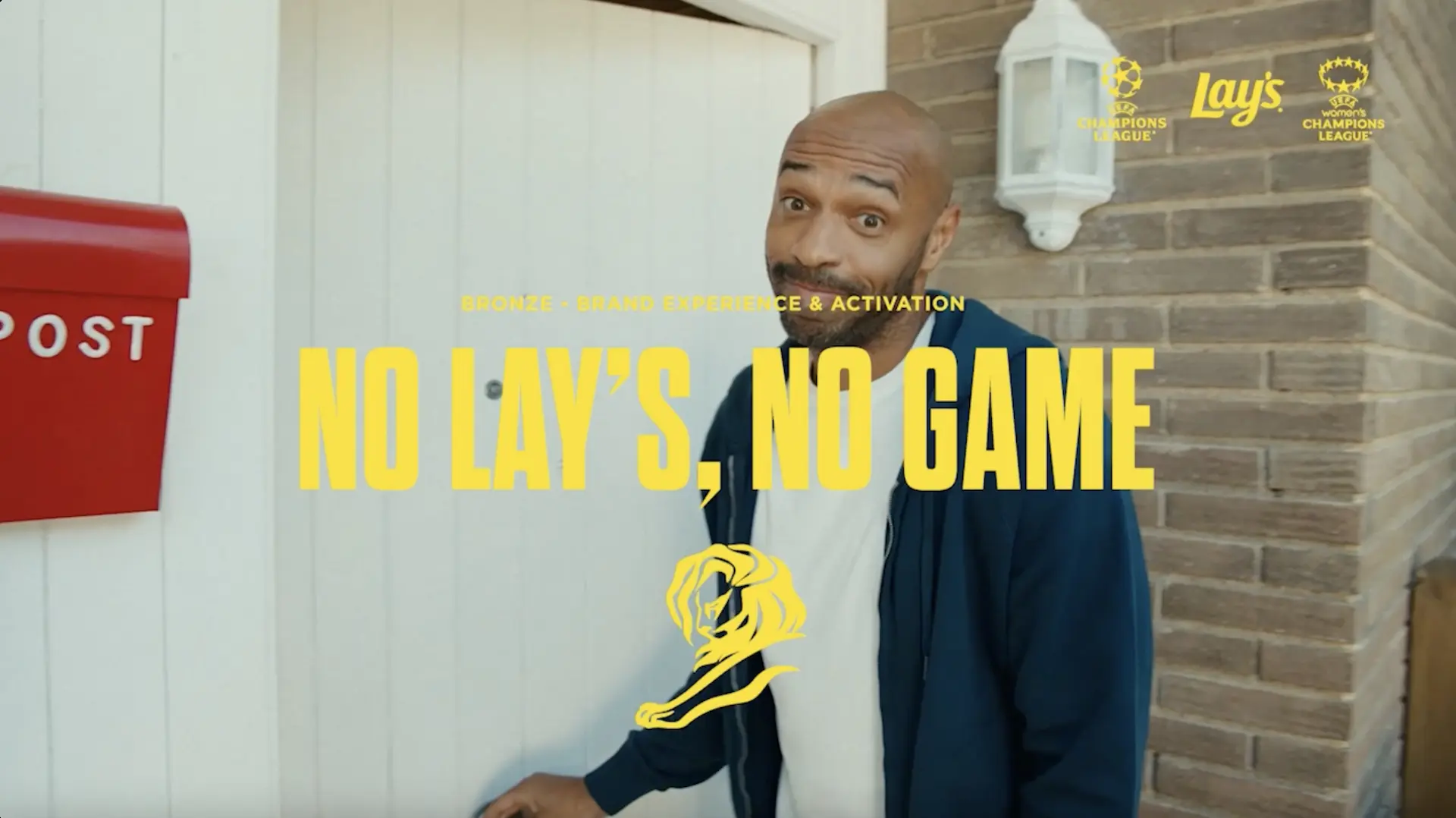 Andrew Lane’s “Thierry Visits” Spot for Lay’s by Slap Global wins Cannes Bronze Lion